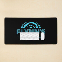 Desk Mat Flynn's Arcade Large Gaming Mouse Pad 35x16 inch