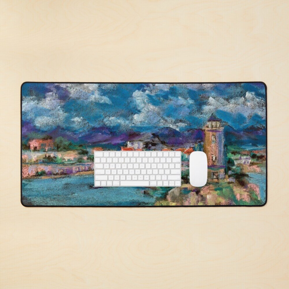 Desk Mat Sims Wedding Stories Tartosa Large Gaming Mouse Pad 35X16 Inch 7802738326574