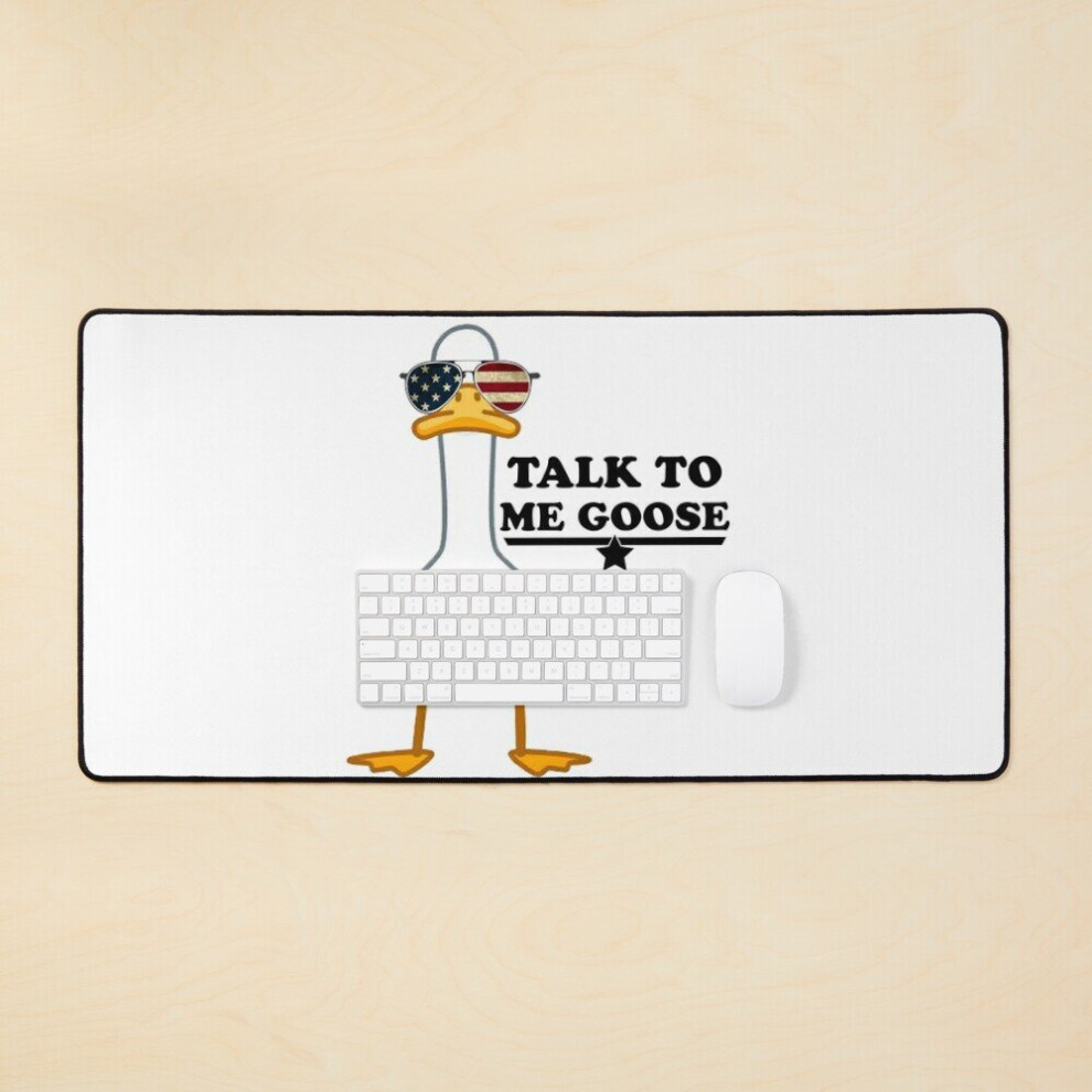 Desk Mat Talk To Me Goose Large Gaming Mouse Pad 35X16 Inch 7802738361360