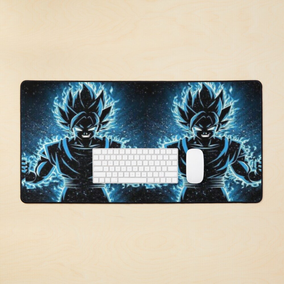 Desk Mat Dragon Ball Z Goku Large Gaming Mouse Pad 35X16 Inch 7802738401158