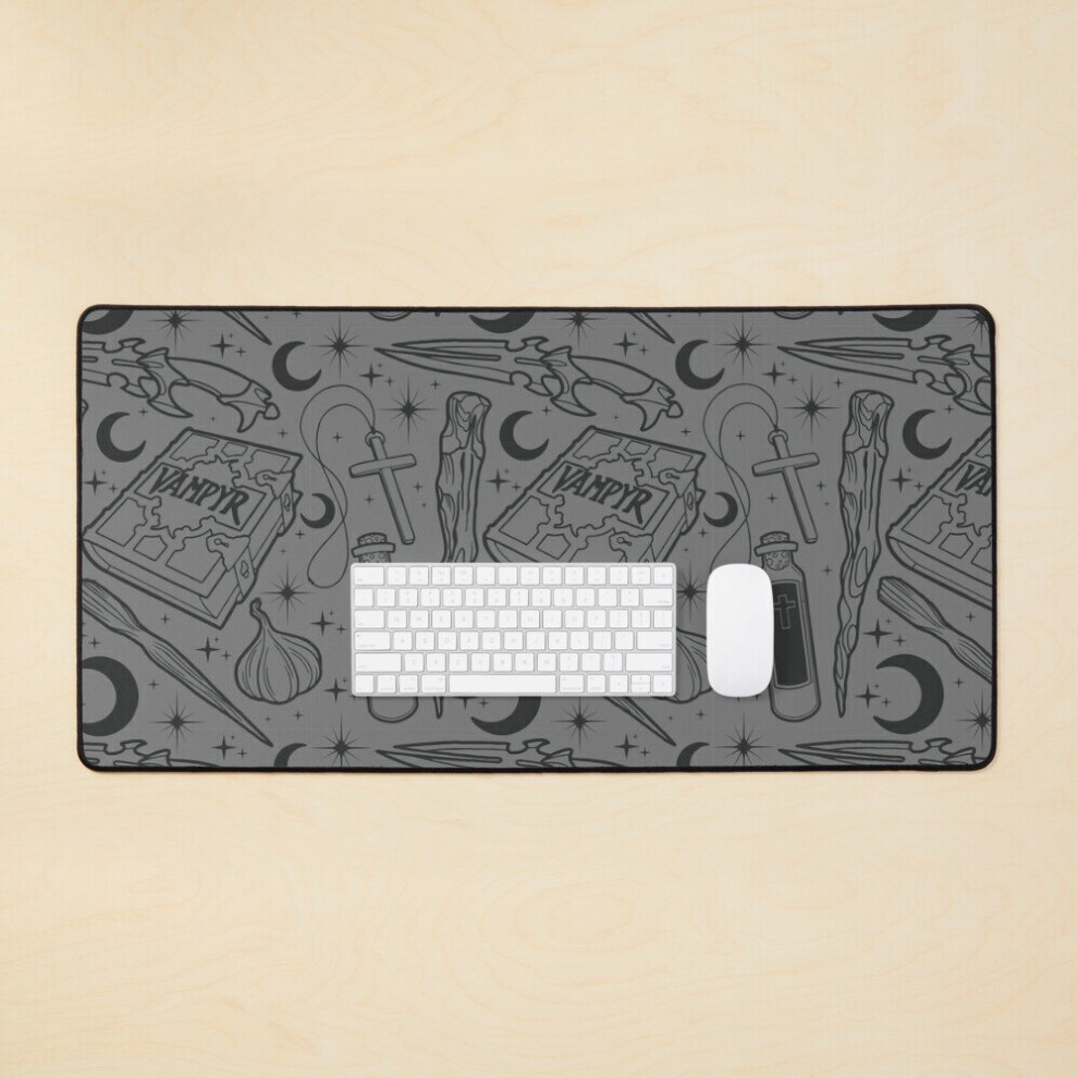 Desk Mat Buffy The Vampire Slayer Weapons Iiii Large Gaming Mouse Pad 35X16 Inch 7802738392012