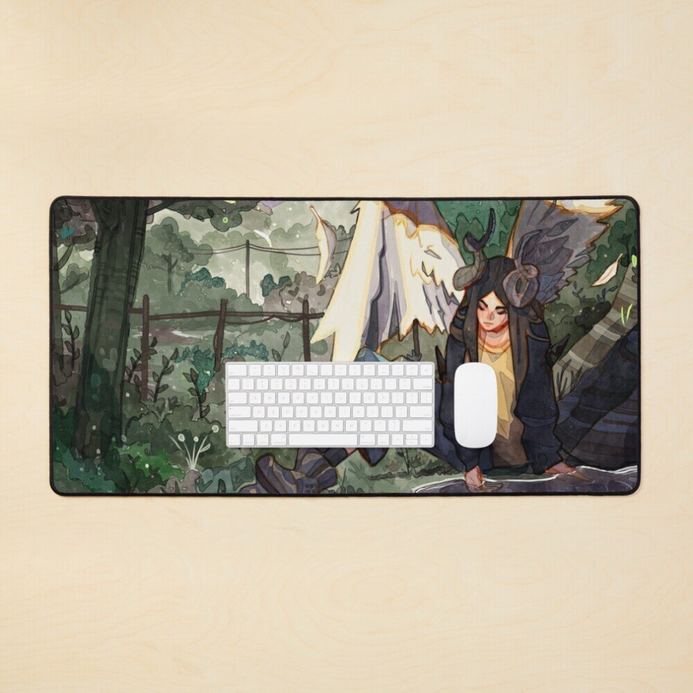 Desk Mat The Seraphim Large Gaming Mouse Pad 35X16 Inch 7802738324068