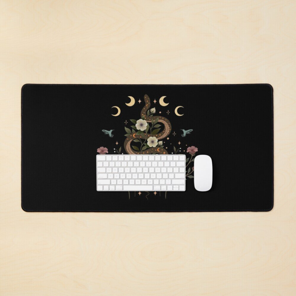 Desk Mat Serpent Spell-Colour Large Gaming Mouse Pad 35X16 Inch 7802738343069