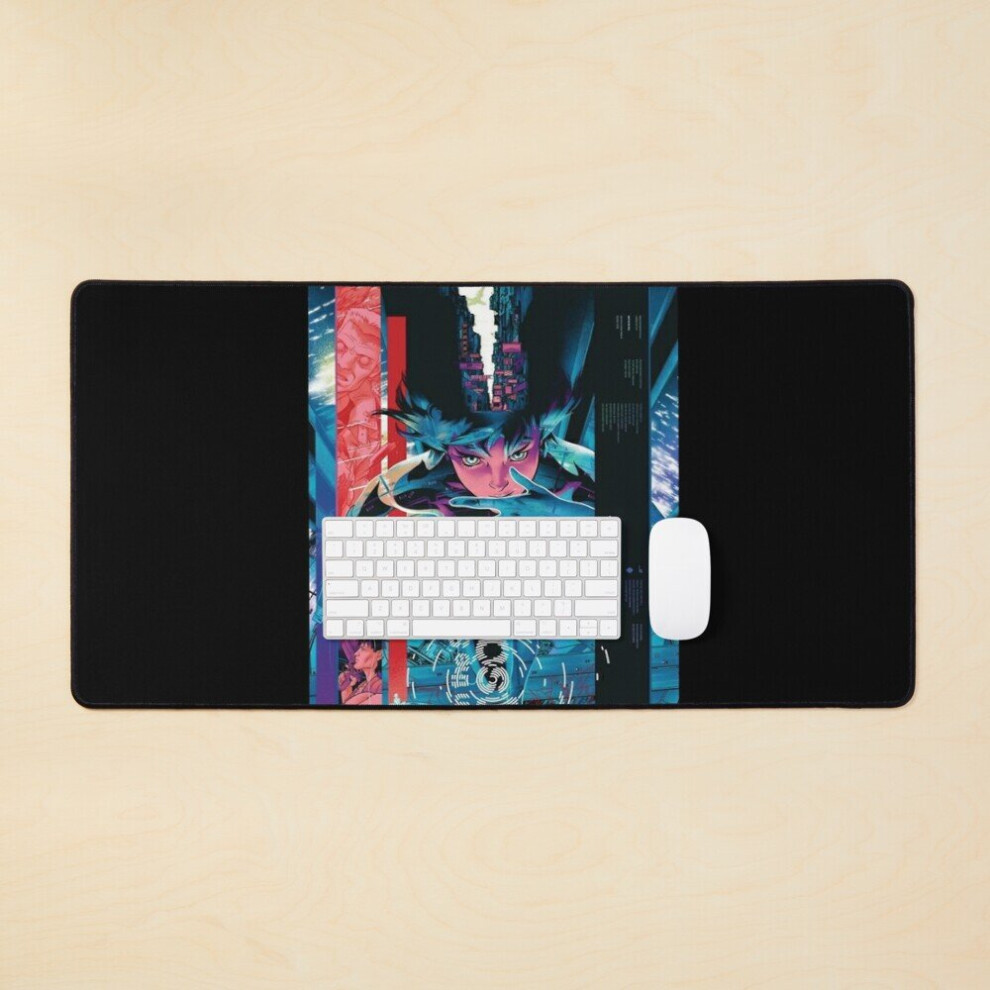 Desk Mat Ghost In The Shell By Emilie42 Large Gaming Mouse Pad 35X16 Inch 7802738373837