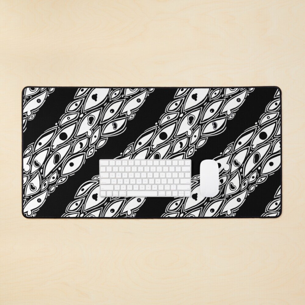 Desk Mat Eyes Large Gaming Mouse Pad 35X16 Inch 7802738403107