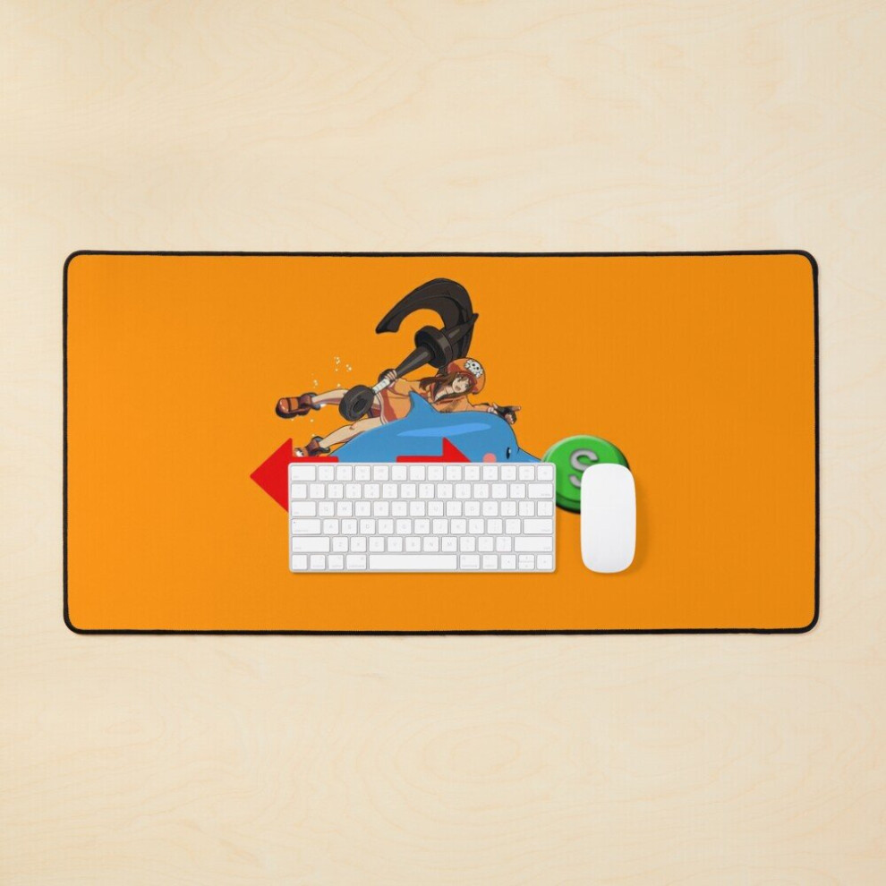 Desk Mat Guilty Gear - Wake Up Totsugeki Large Gaming Mouse Pad 35X16 Inch 7802738337402