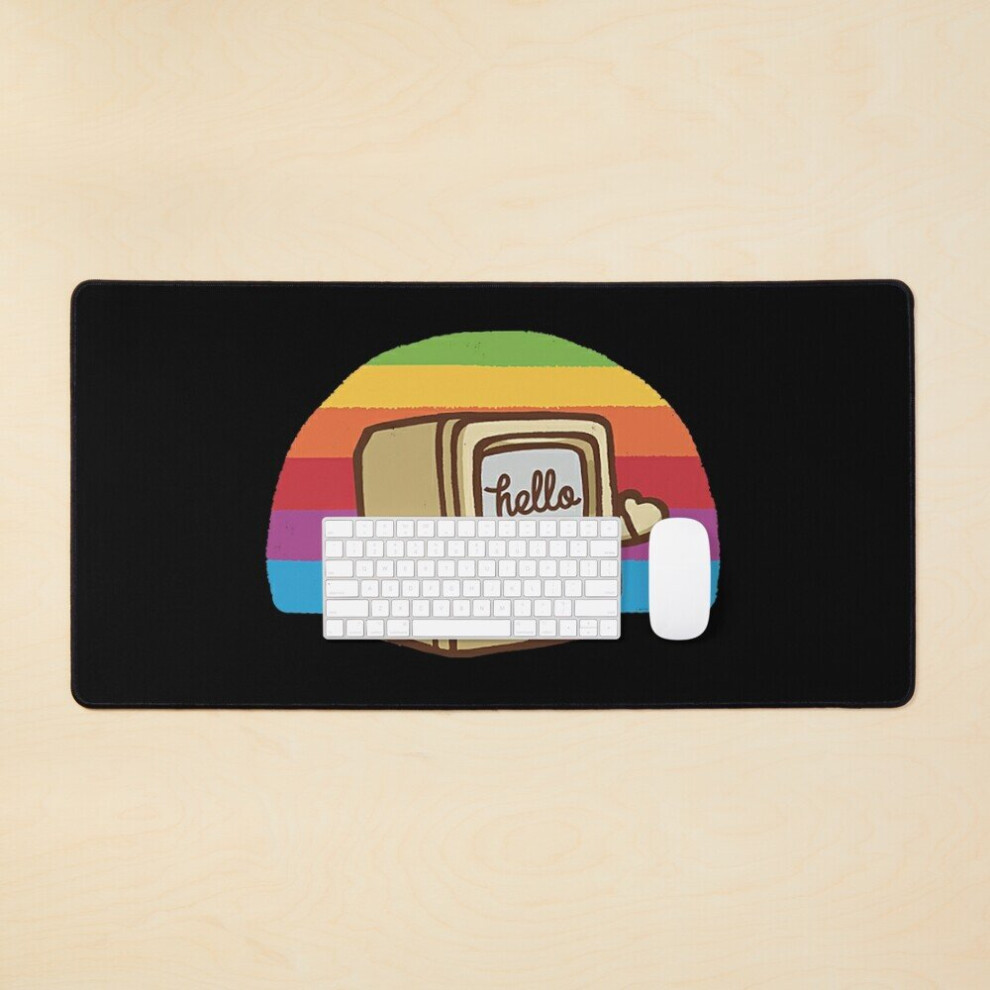 Desk Mat Hello Silicon Valley Large Gaming Mouse Pad 35X16 Inch 7802738360646