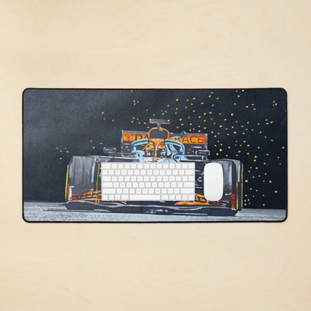 Desk Mat Daniel Ricciardo, Mclaren F1 Large Gaming Mouse Pad 35X16 Inch 7802738316513