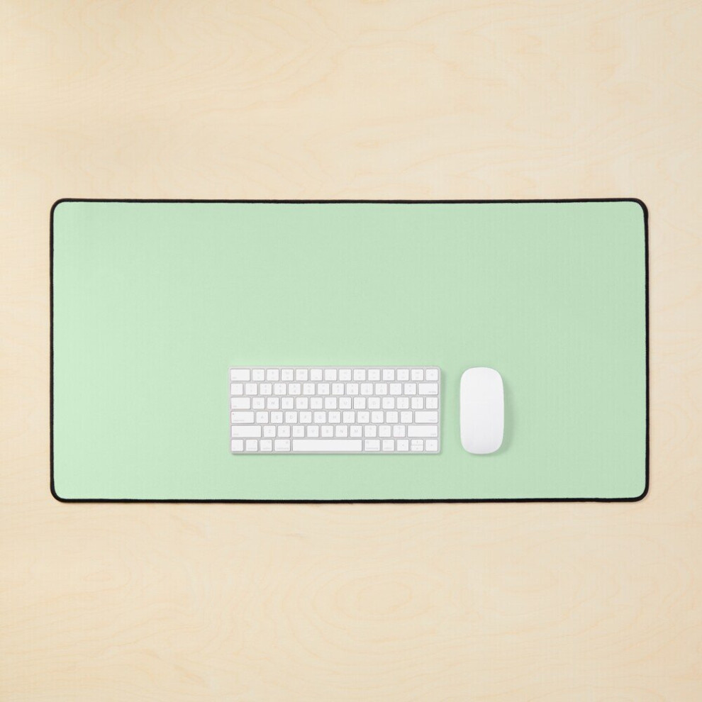 Desk Mat Pastel Mint Large Gaming Mouse Pad 35X16 Inch 7802738326611