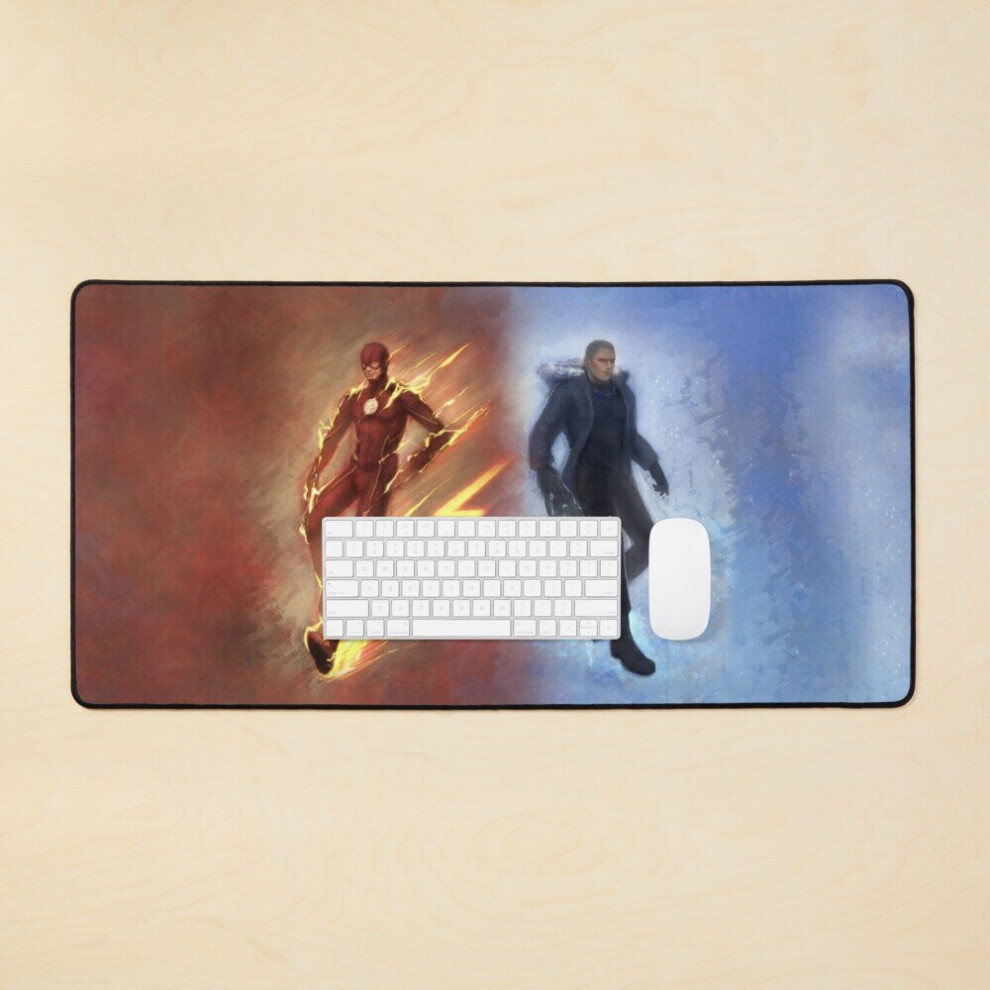 Desk Mat Fast N Frosty Large Gaming Mouse Pad 35X16 Inch 7802738406863