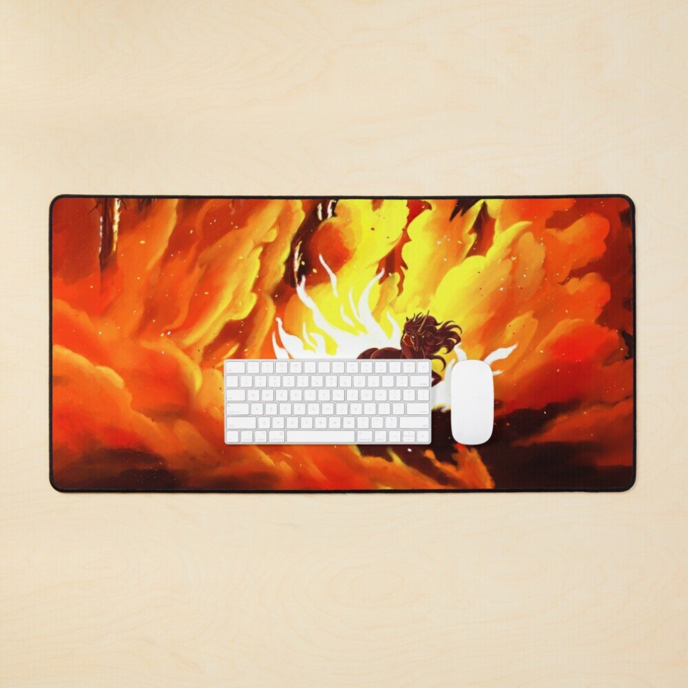 Desk Mat The Unicorn Large Gaming Mouse Pad 35X16 Inch 7802738369526
