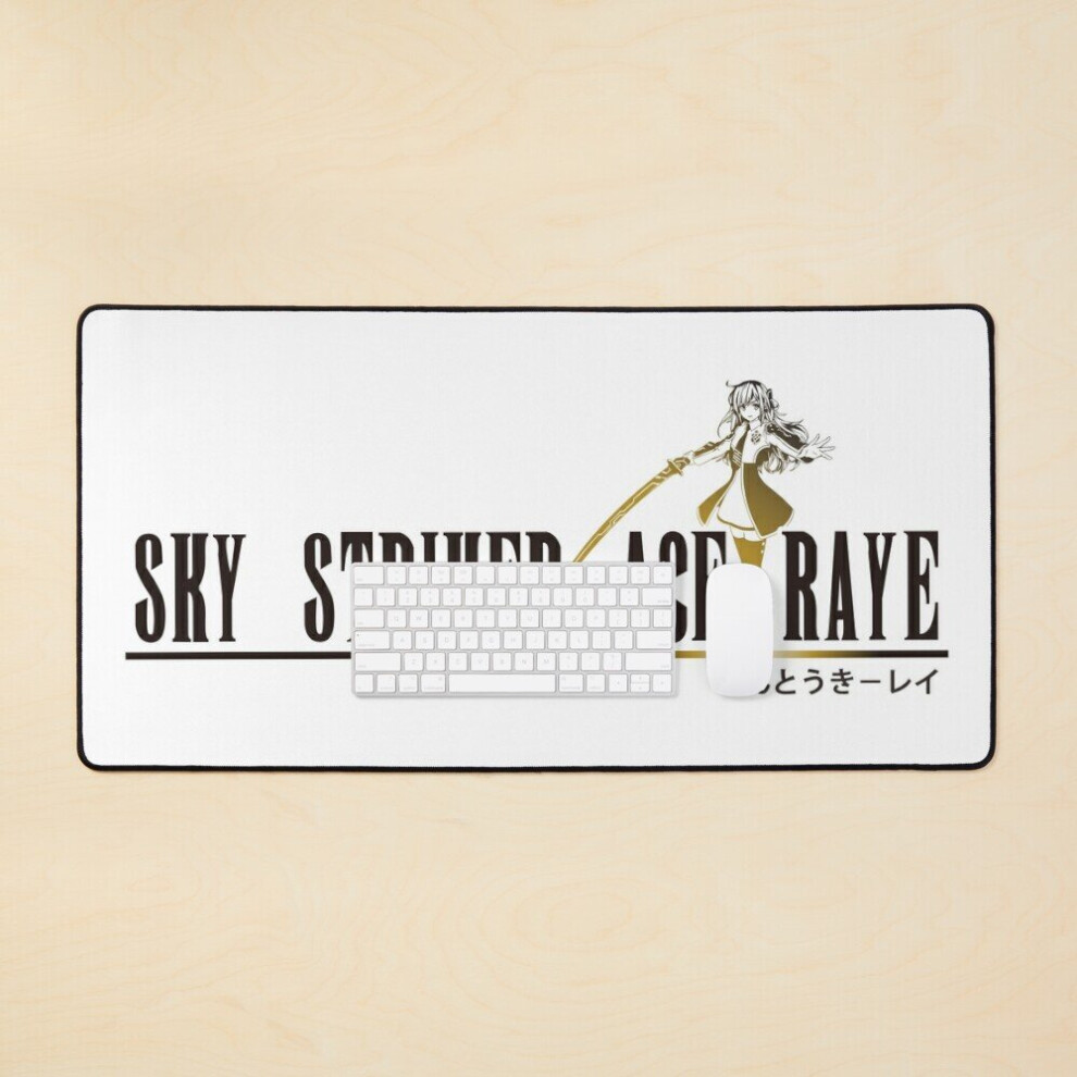 Desk Mat Sky Striker Ace Raye In Final Fantasy Style Lite Large Gaming Mouse Pad 35X16 Inch 7802738343052