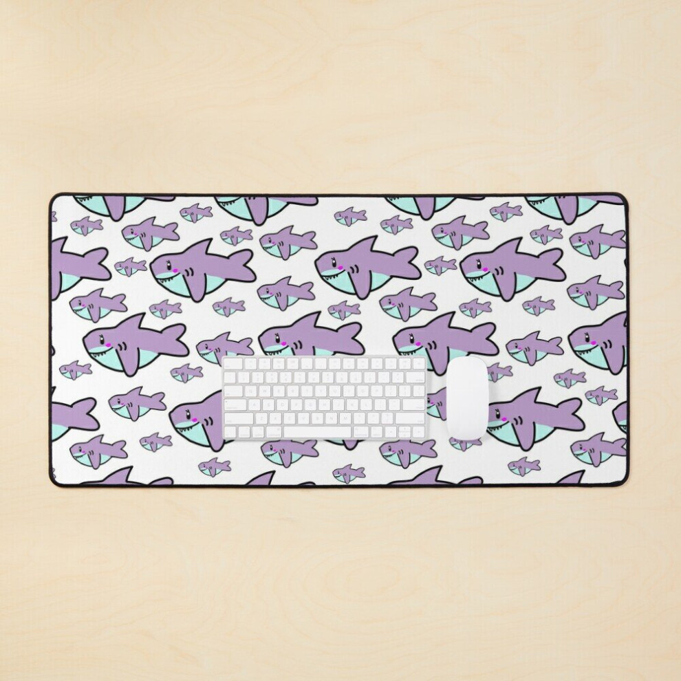 Desk Mat Baby Shark Large Gaming Mouse Pad 35X16 Inch 7802738397161