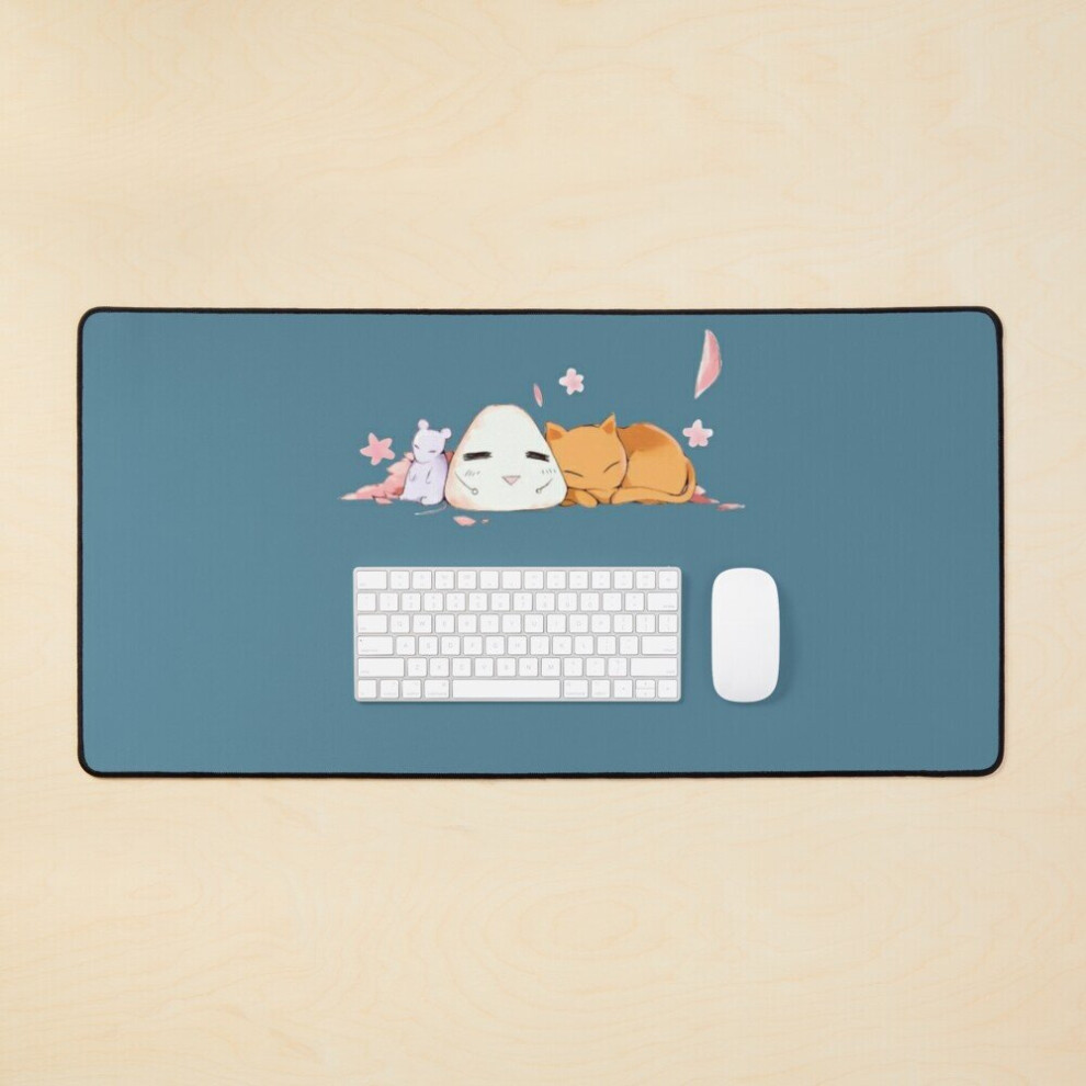 Desk Mat Fruits Basket Tohru, Yuki, Kyo Large Gaming Mouse Pad 35X16 Inch 7802738356779