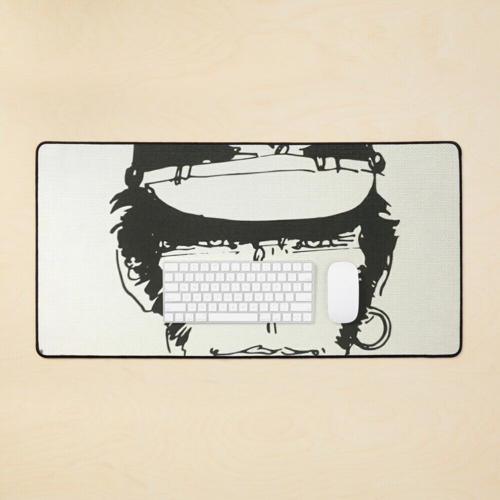 Desk Mat Bw Capt Integralee Large Gaming Mouse Pad 35X16 Inch 7802738388480