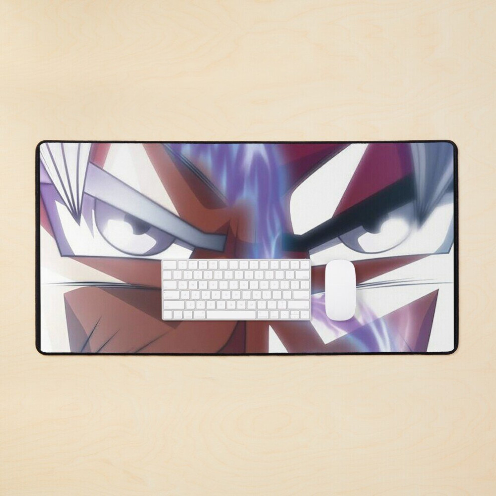 Desk Mat Goku Ultra Instinct Large Gaming Mouse Pad 35X16 Inch 7802738408027
