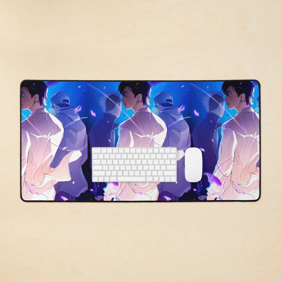 Desk Mat - Rm Large Gaming Mouse Pad 35X16 Inch Indigo 7802738356670