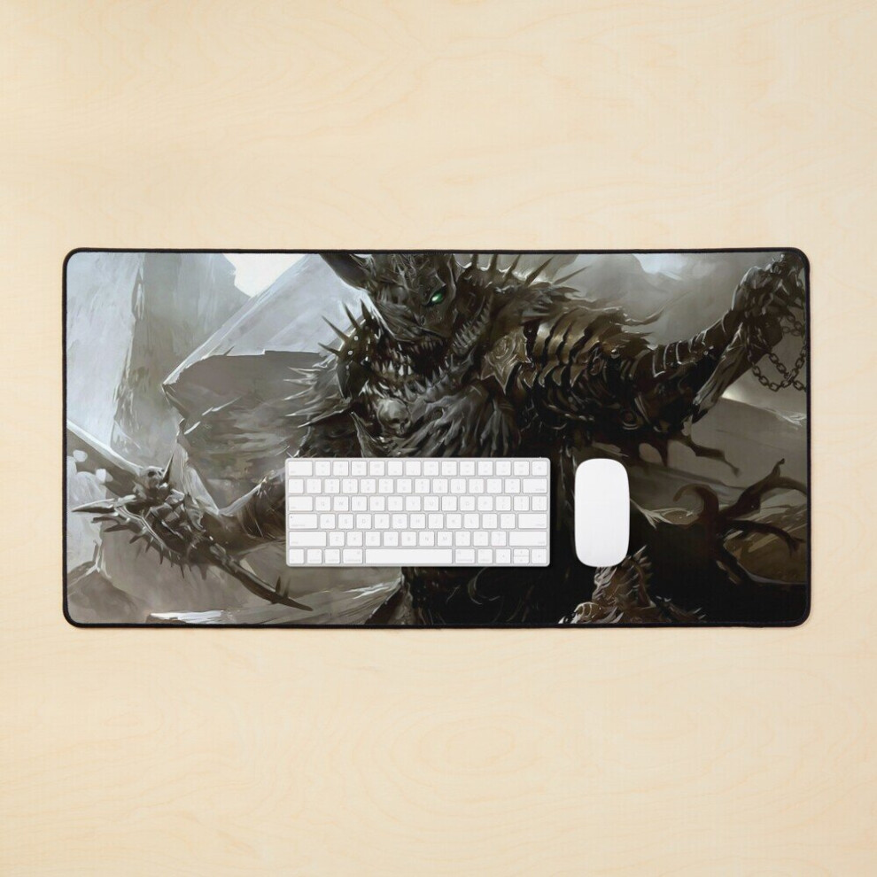 Bearlad Light Desk Mat The Way Of Kings - Storm Large Gaming Mouse Pad 35X16 Inch