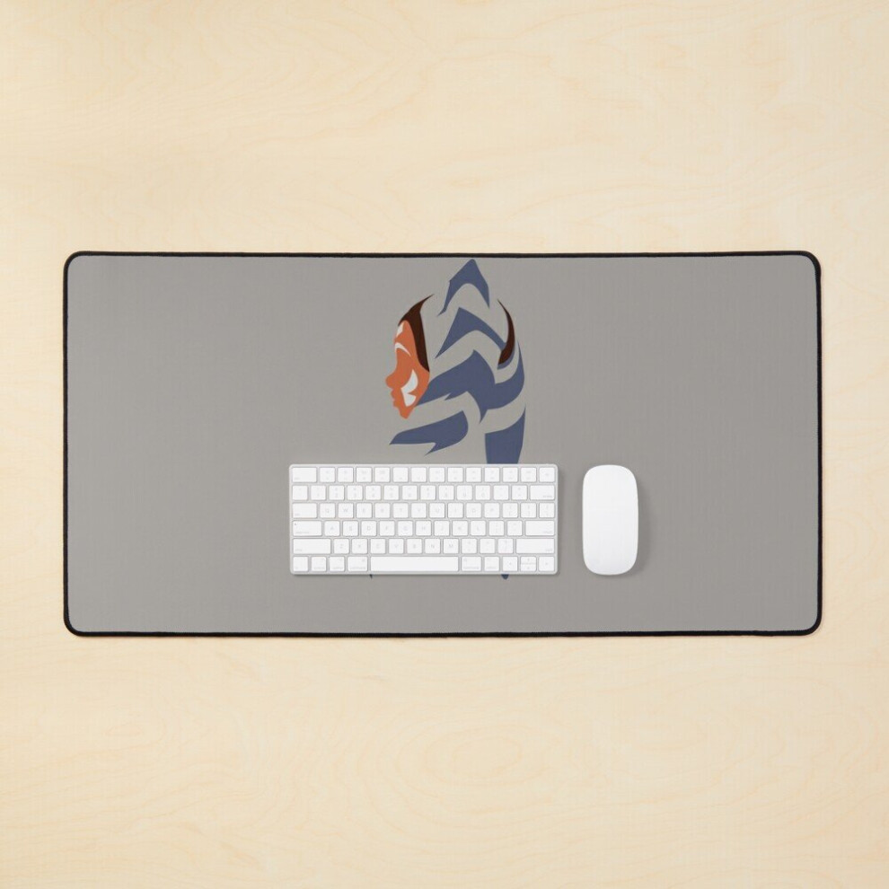 Desk Mat Ahsoka Tano Large Gaming Mouse Pad 35X16 Inch 7802738377798