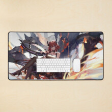 Desk Mat Lava Champ| Surtr Large Gaming Mouse Pad 35x16 inch