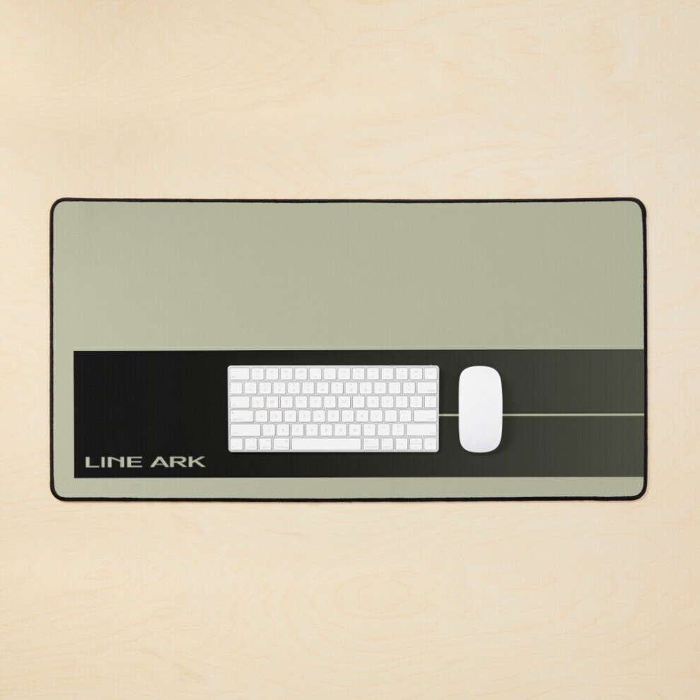 Desk Mat Armored Core For Answer - Line Ark Corporation - Logo Banner Large Gaming Mouse Pad 35X16 Inch 7802738357394