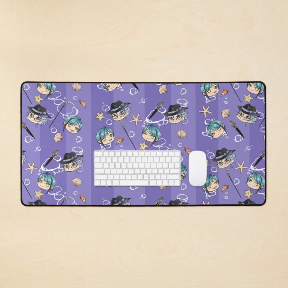 Desk Mat Fish School Large Gaming Mouse Pad 35X16 Inch 7802738398014
