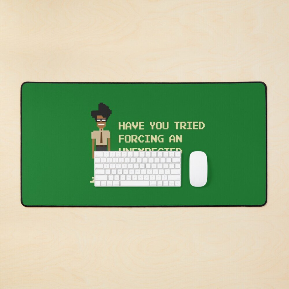 Desk Mat Have You Tried Turning It Off And On Again? - It Crowd Large Gaming Mouse Pad 35X16 Inch 7802738384314