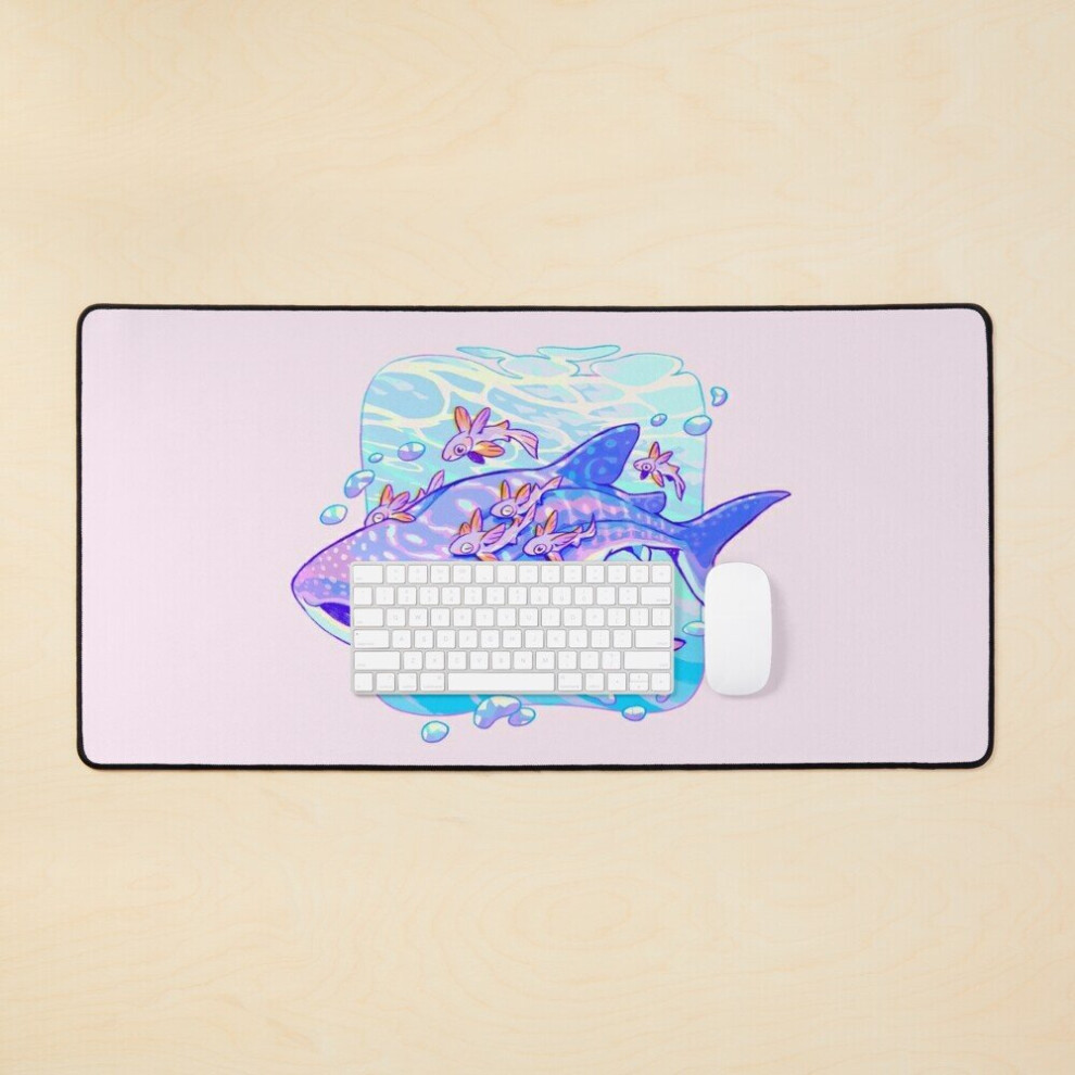 Desk Mat Whale Shark Anatomy Large Gaming Mouse Pad 35X16 Inch 7802738324235