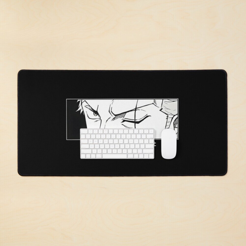 Desk Mat Zoro Eyes Large Gaming Mouse Pad 35X16 Inch 7802738379471