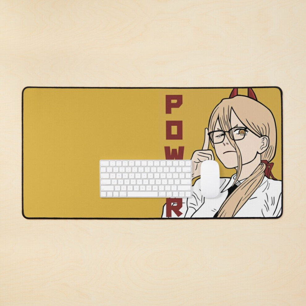 Desk Mat Power Large Gaming Mouse Pad 35X16 Inch 7802738381870