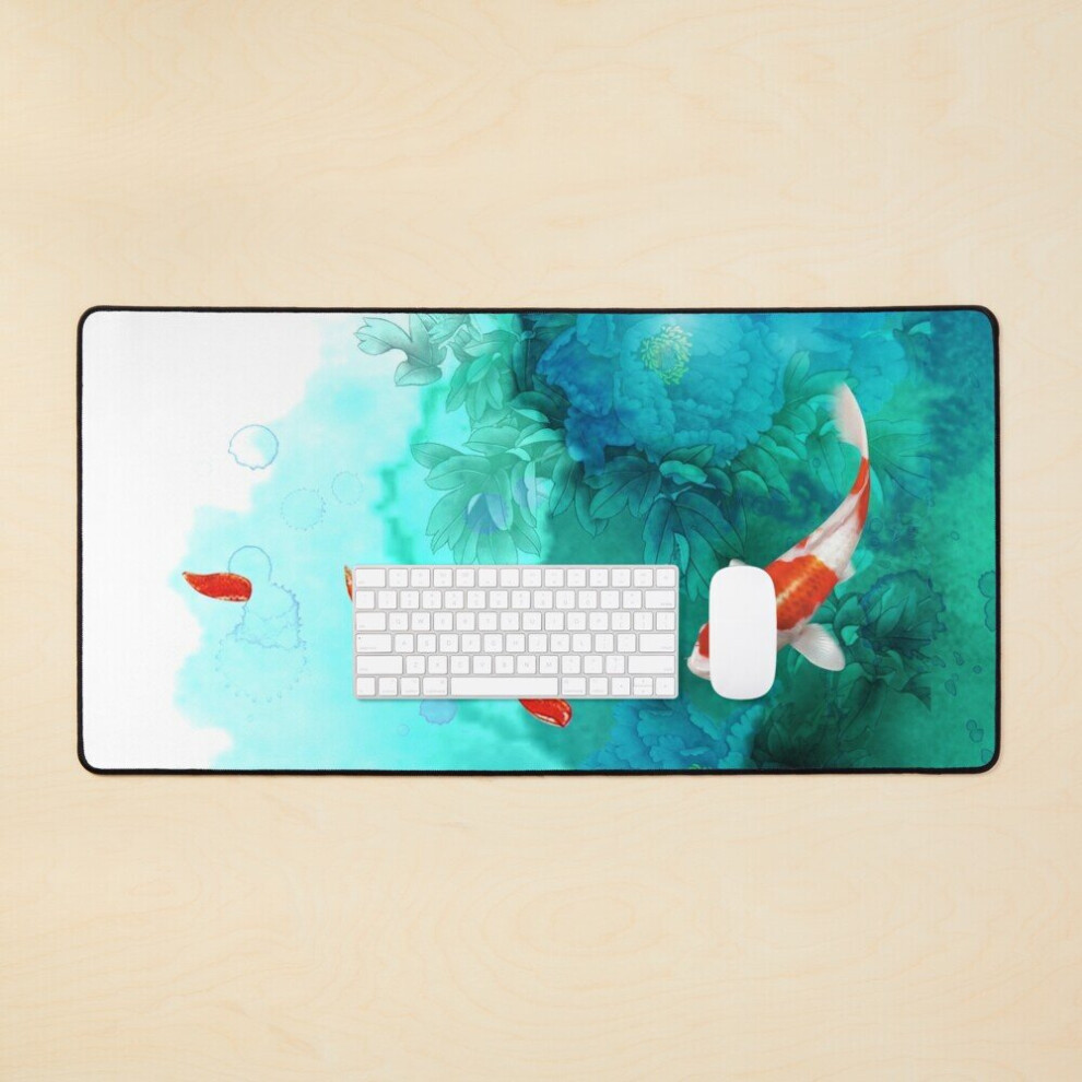 Desk Mat Fish In The Sea Large Gaming Mouse Pad 35X16 Inch 7802738324266