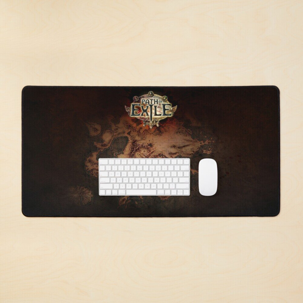 Desk Mat Path Of Exile Large Gaming Mouse Pad 35X16 Inch 7802738324174