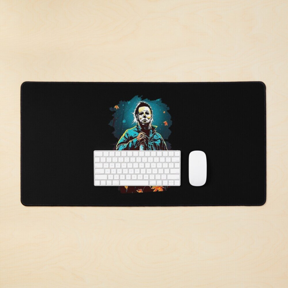 Desk Mat Come Back, Halloween Shirt Myers Michael Large Gaming Mouse Pad 35X16 Inch 7802738395877