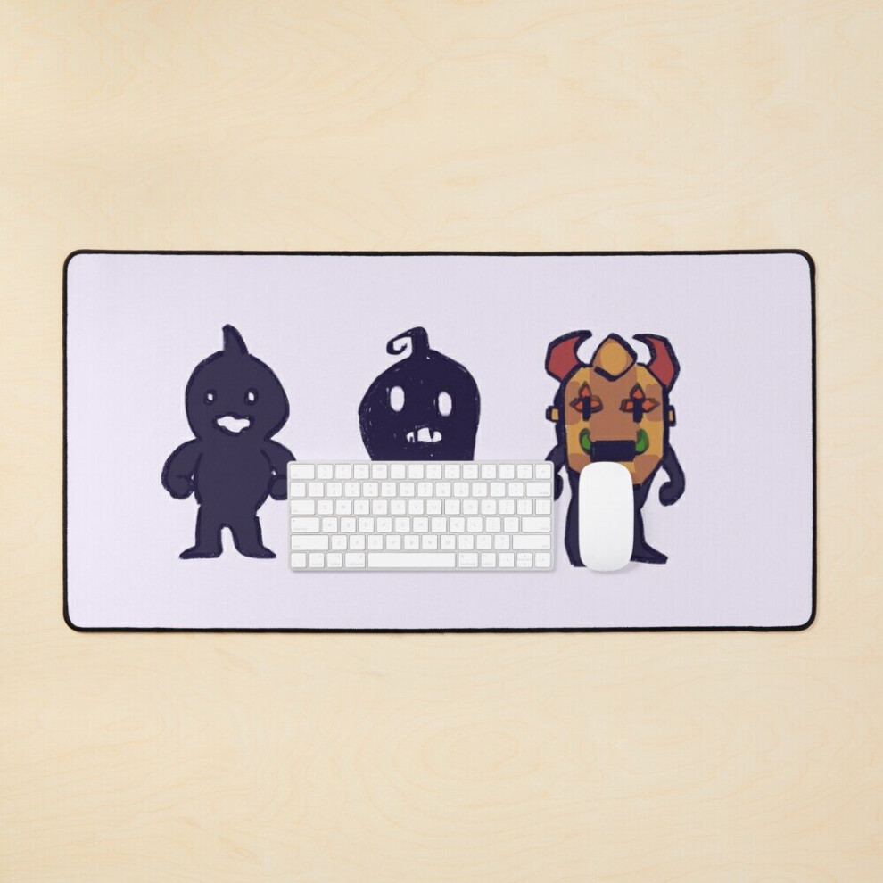 Desk Mat I Draw Shadow Brute, Krobus, And Shadow Shaman / Stardew Valley Large Gaming Mouse Pad 35X16 Inch 7802738400144