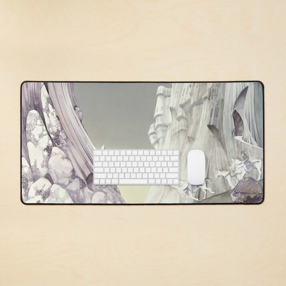 Desk Mat Exhibition Of Journey Yes Relayers Large Gaming Mouse Pad 35X16 Inch 7802738379976