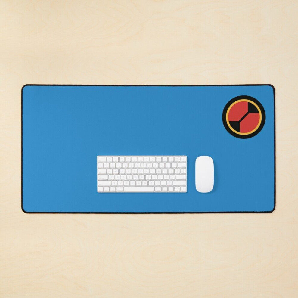Desk Mat Navi- Mega Man Large Gaming Mouse Pad 35X16 Inch 7802738382860