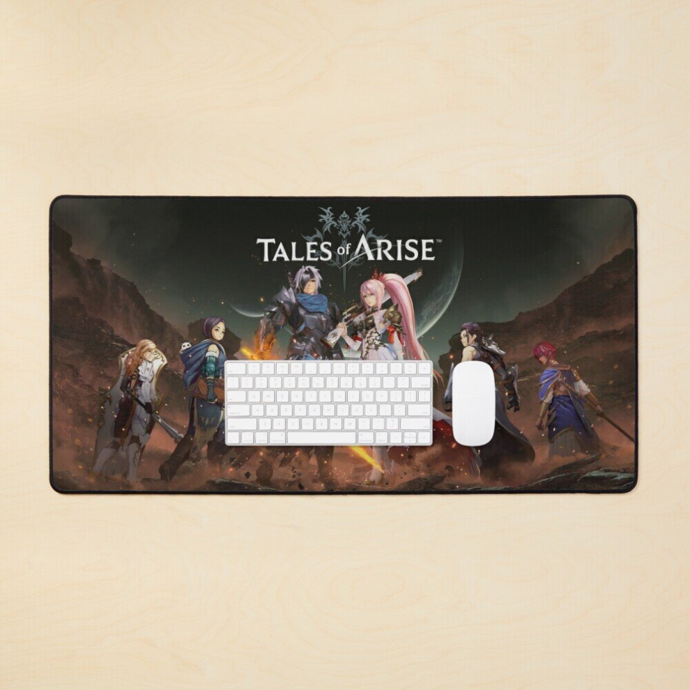 Desk Mat Tales Of Arise Hq Large Gaming Mouse Pad 35X16 Inch 7802738334227
