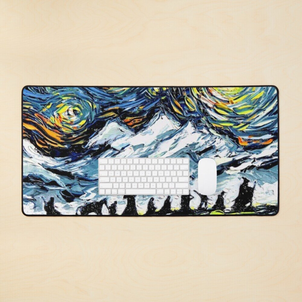 Desk Mat Abstract Mount Large Gaming Mouse Pad 35X16 Inch 7802738374810