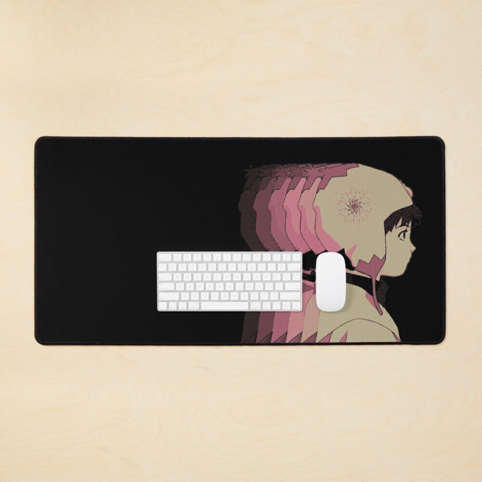 Desk Mat Serial Experiments Lain Large Gaming Mouse Pad 35X16 Inch 7802738324242