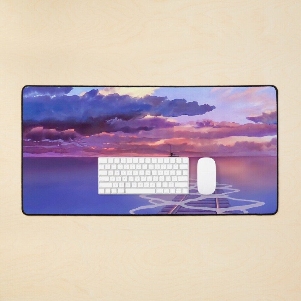 Desk Mat On Our Way - Color Revamp Large Gaming Mouse Pad 35X16 Inch 7802738321753