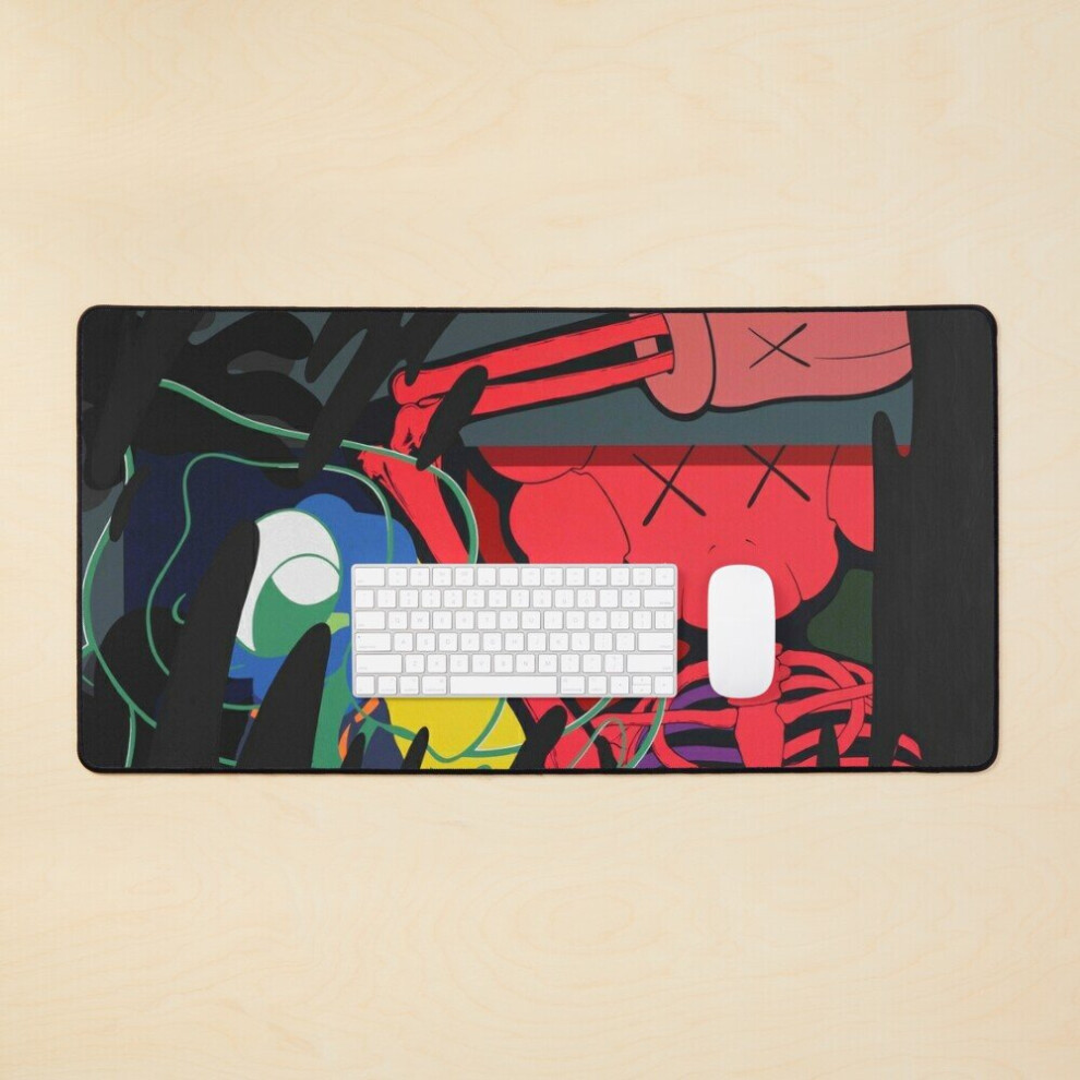 Desk Mat The Skeleton Large Gaming Mouse Pad 35X16 Inch 7802738362251