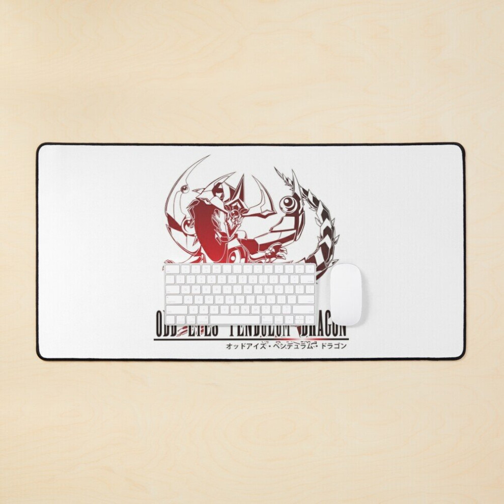 Desk Mat Odd Eyes Pendulum Dragon In Final Fantasy Style Large Gaming Mouse Pad 35X16 Inch 7802738339765