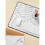Desk Mat Repeatable seamless math pattern Large Gaming Mouse Pad 35x16 inch 4