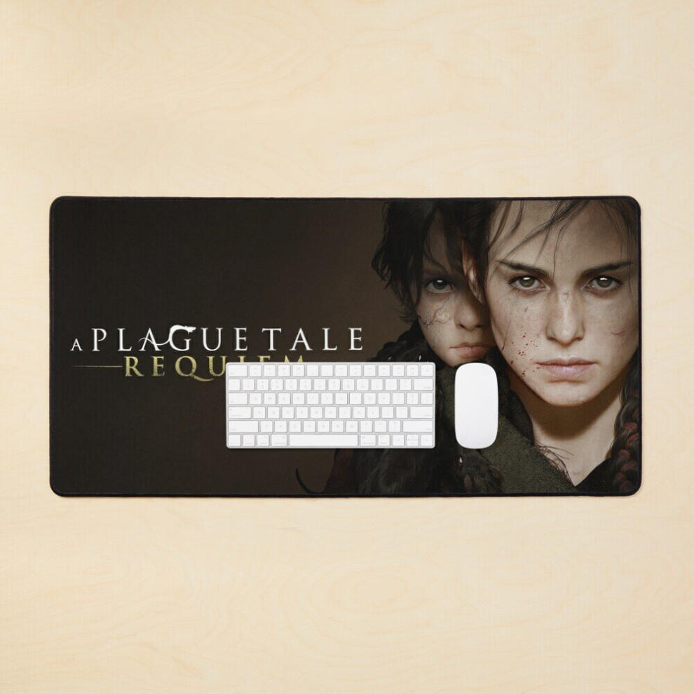 Desk Mat A Plague Tale: Requiem Large Gaming Mouse Pad 35X16 Inch 7802738329346
