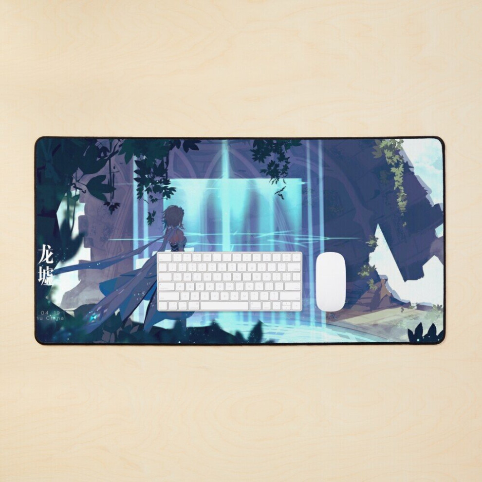 Desk Mat Lumine - Genshin Impact Large Gaming Mouse Pad 35X16 Inch 7802738352474