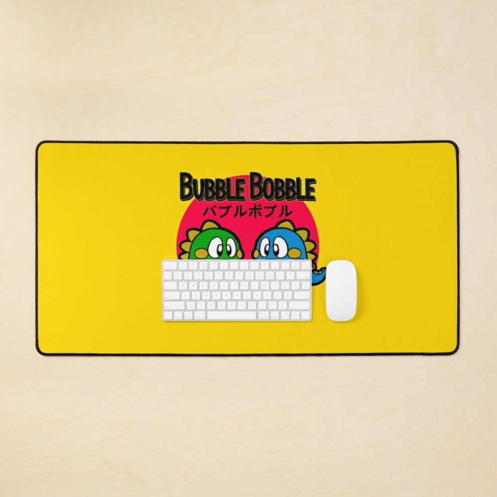 Desk Mat Bubble Bobble. Since 1986 Large Gaming Mouse Pad 35X16 Inch 7802738355307