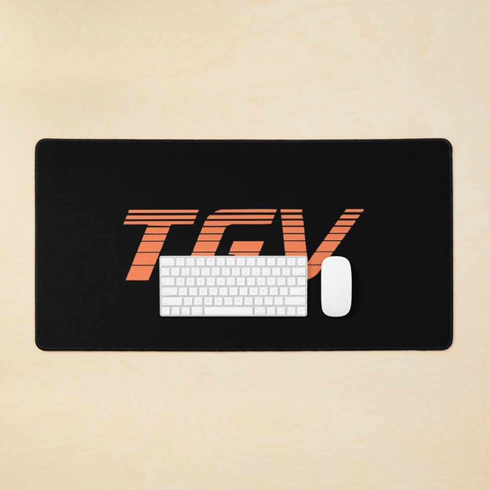 Desk Mat Train-Vitesse Tgv Merchandise Large Gaming Mouse Pad 35X16 Inch 7802738339789