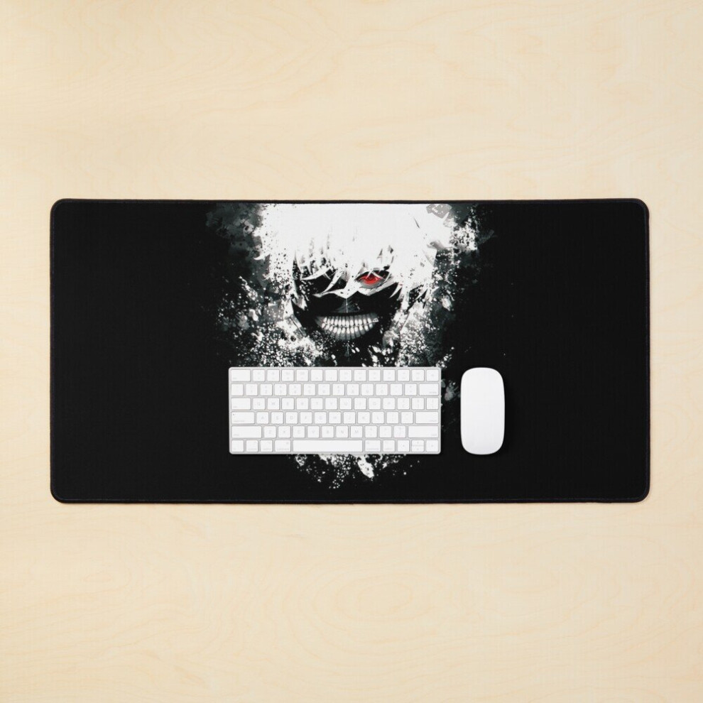 Desk Mat Tokyo Ghoul Large Gaming Mouse Pad 35X16 Inch 7802738403282