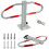 Folding Locking Parking Bollard Post Barrier Security Driveway Car Park Drive UK 4