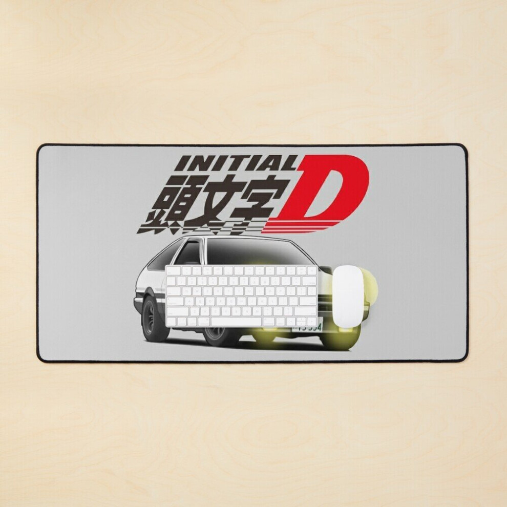 Desk Mat Initial D Graphics Large Gaming Mouse Pad 35X16 Inch 7802738400151